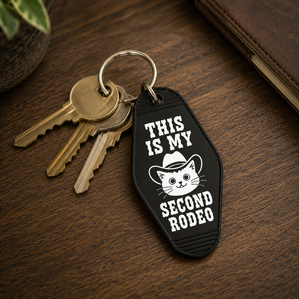 Wholesale ​This is My Second Rodeo Room Keychain - Shady Front
