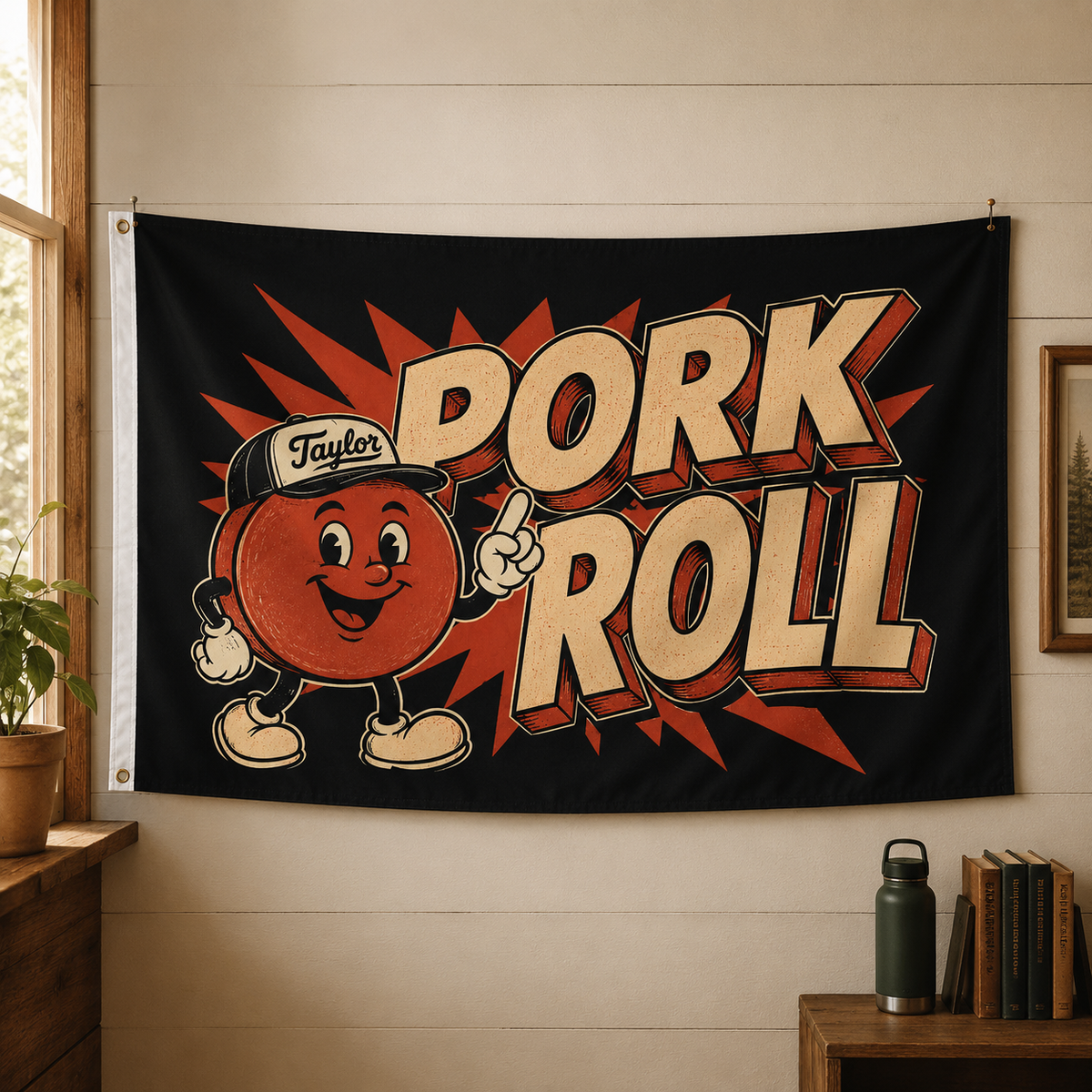 Wholesale ​Pork Roll Forever Flag - Shady Front