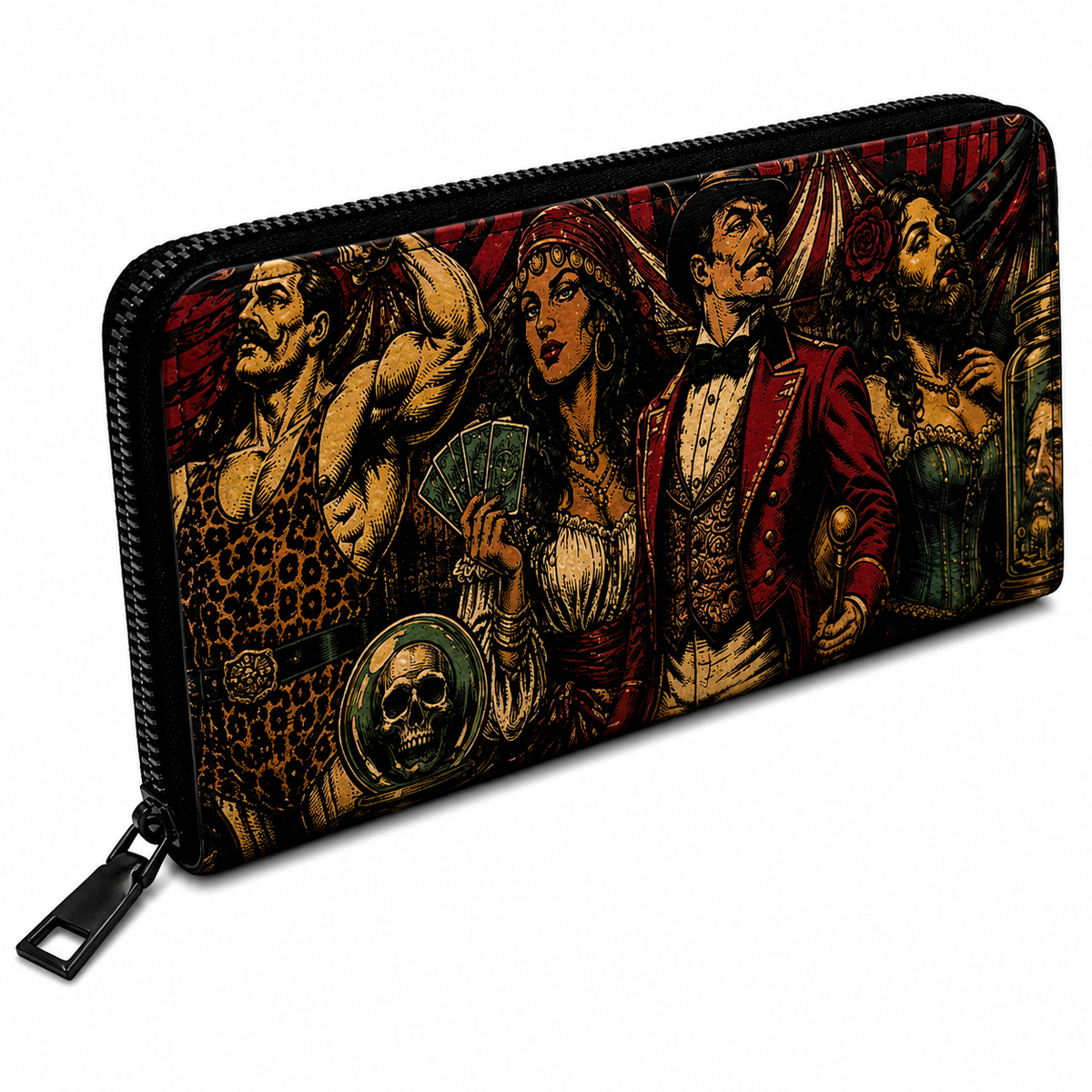 Wholesale ​Strange and Spectacular Oddities Clutch Wallet - Shady Front