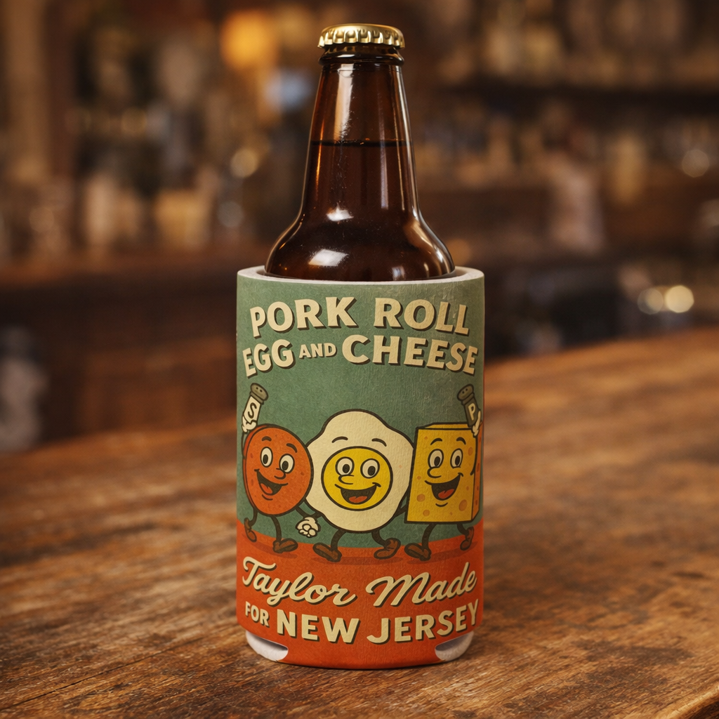Wholesale ​Pork Roll Egg and Cheese Taylor Made Can Cooler - Shady Front