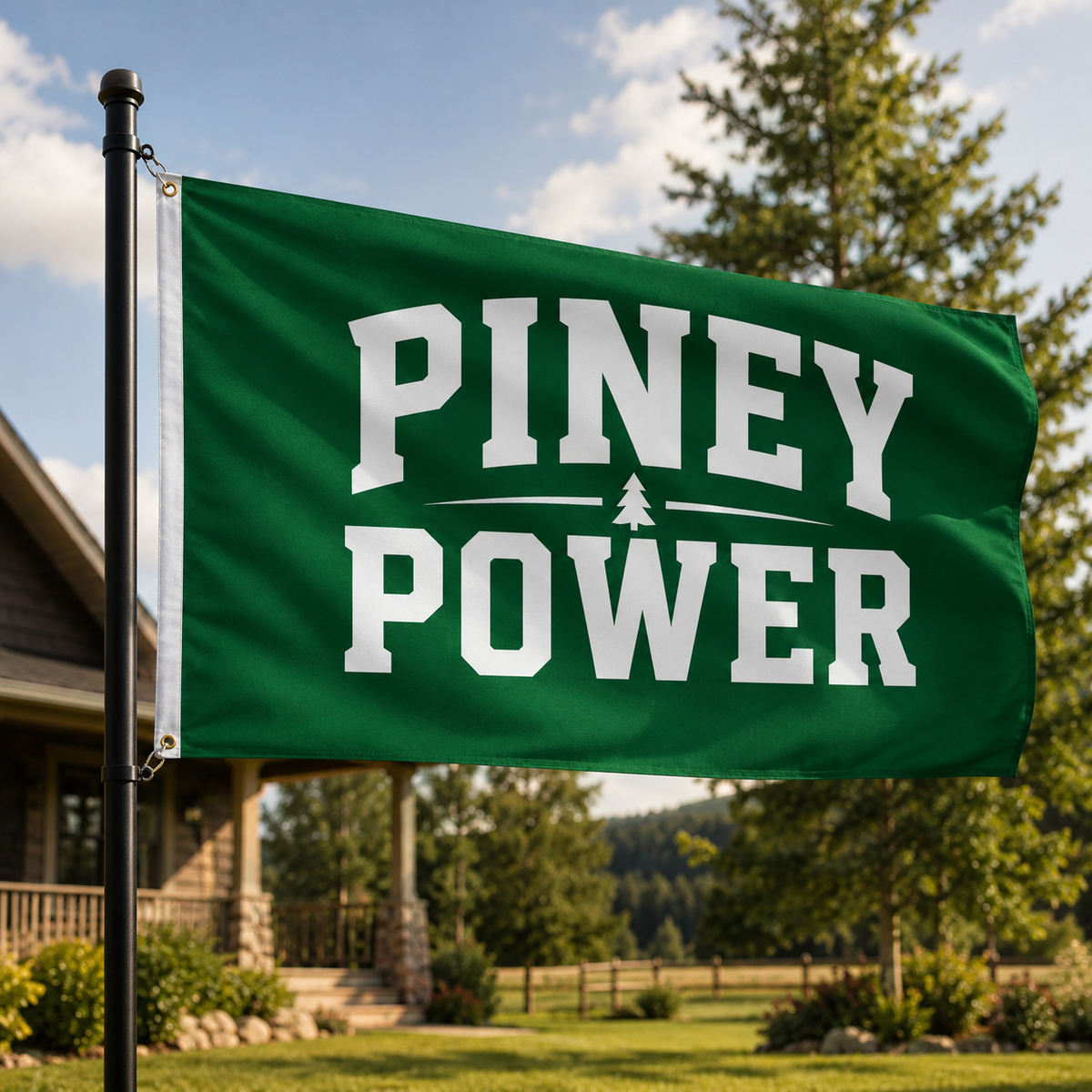 Wholesale ​Piney Power Flag - Shady Front