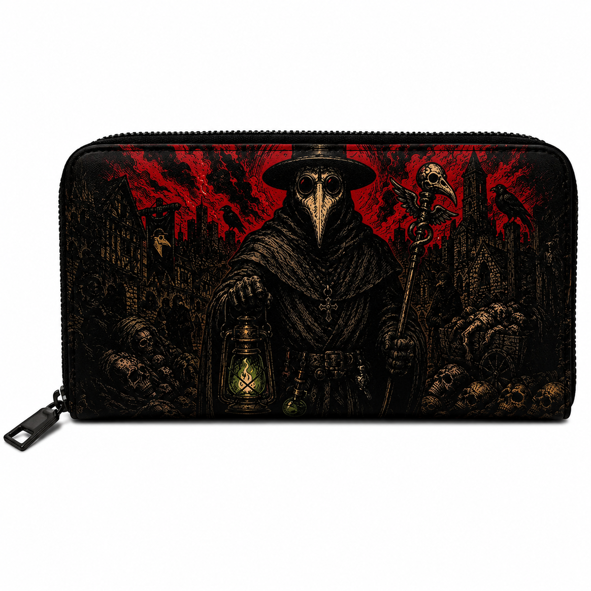 Wholesale ​The Black Lantern Clutch Wallet - Shady Front