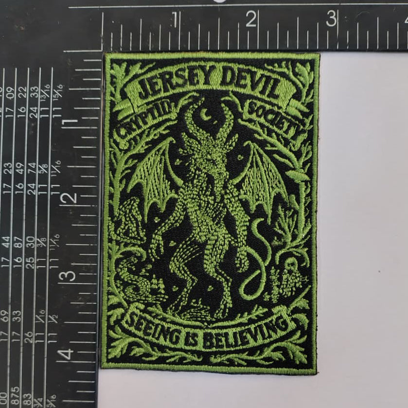 Wholesale ​Jersey Devil Cryptid Society Patch - Shady Front