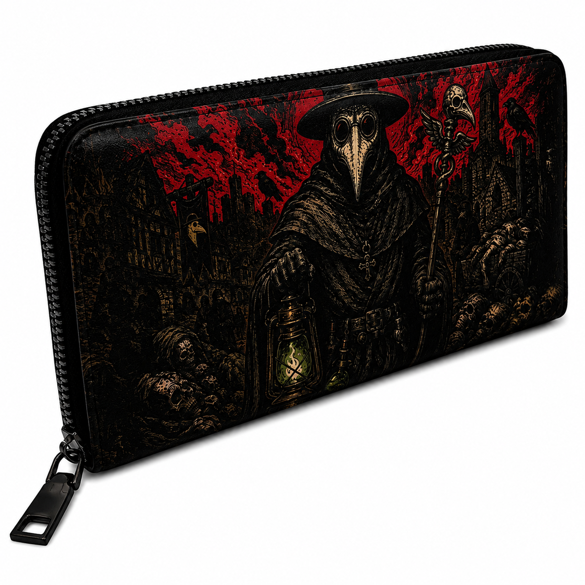 Wholesale ​The Black Lantern Clutch Wallet - Shady Front