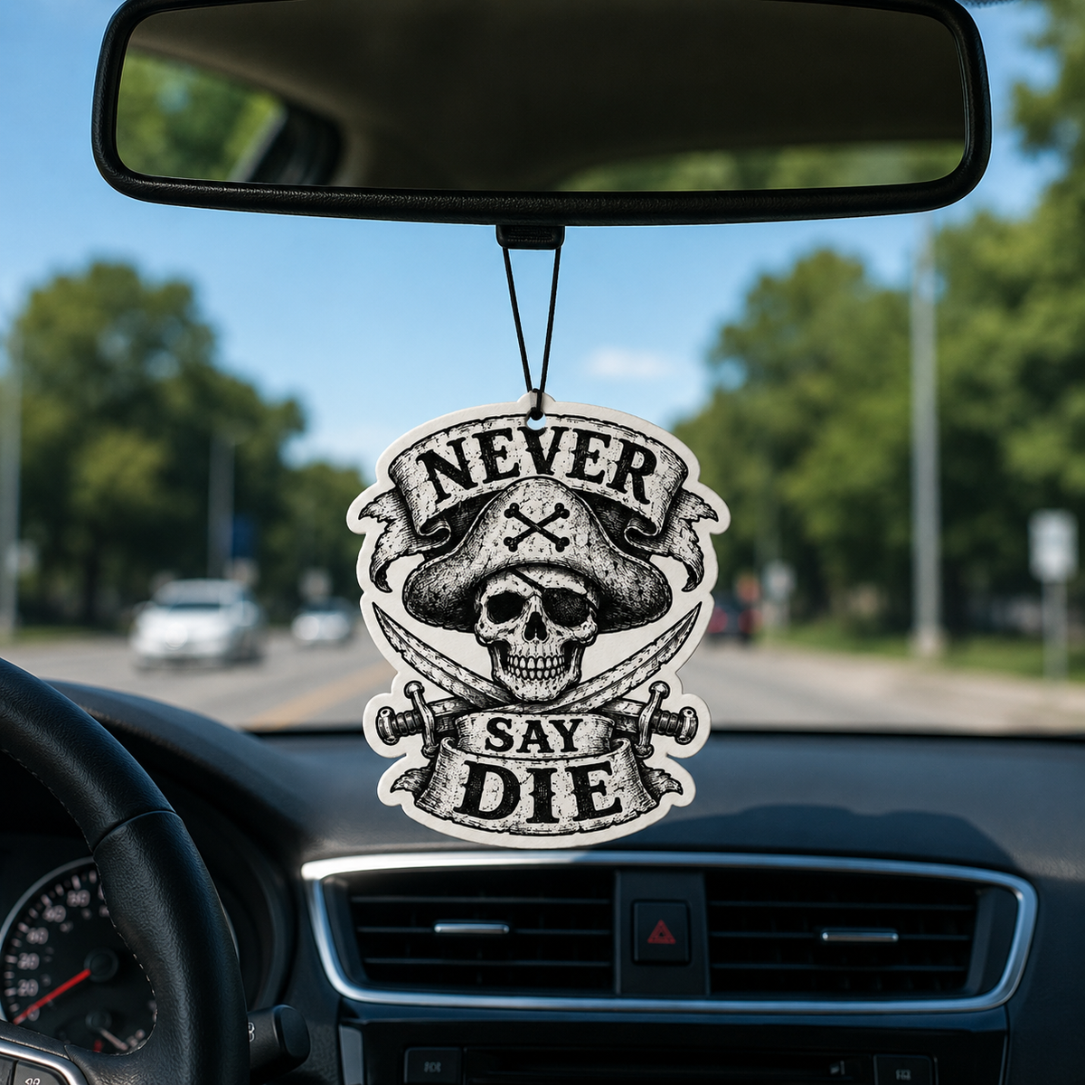 Wholesale ​Never Say Die Air Freshener - Shady Front