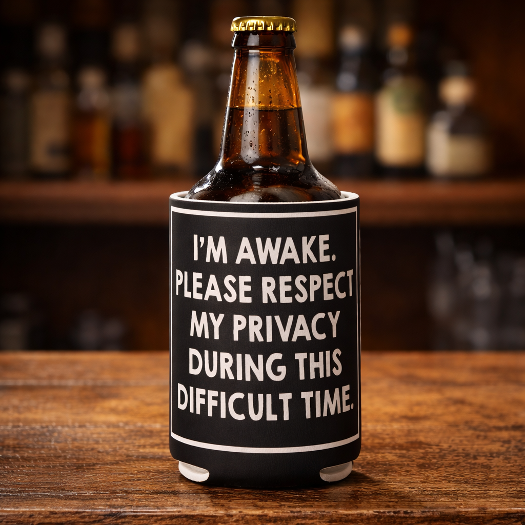 Wholesale ​I'm Awake Please Respect My Privacy Can Cooler - Shady Front
