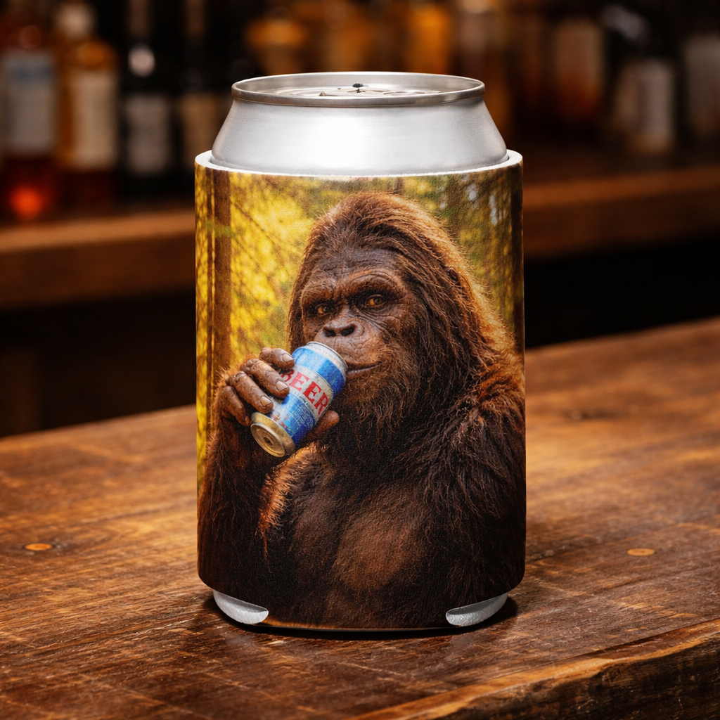 Wholesale ​Bigfoot Can Cooler - Shady Front