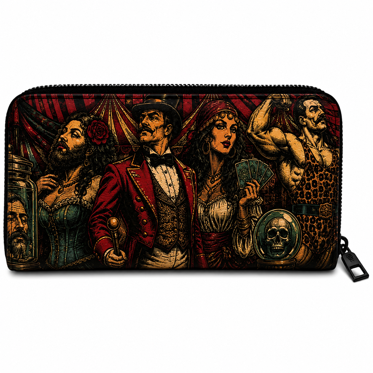 Wholesale ​Strange and Spectacular Oddities Clutch Wallet - Shady Front