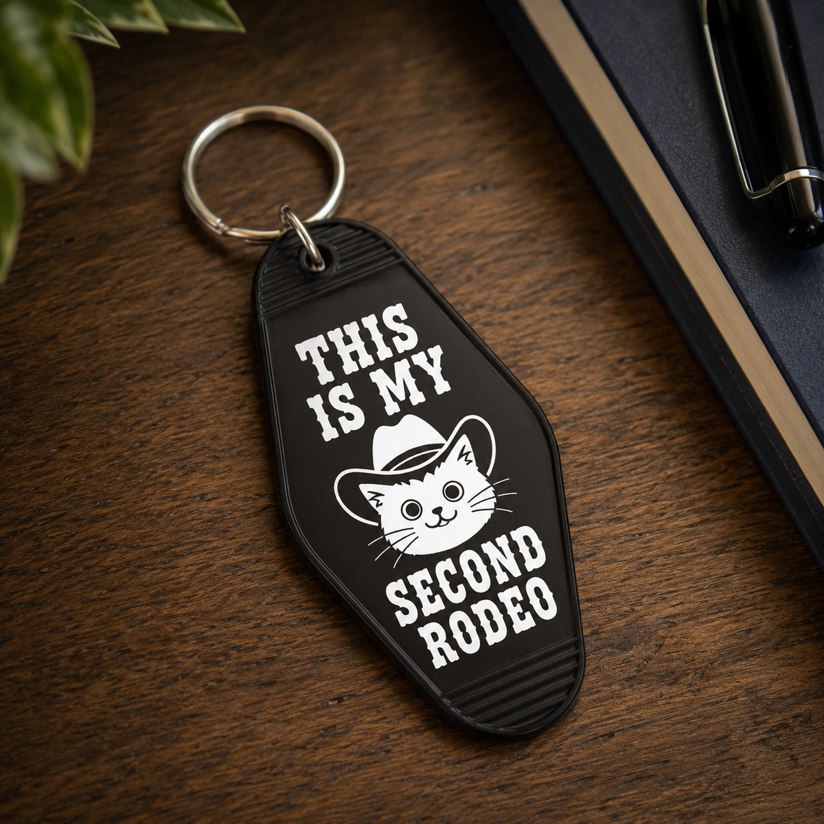 Wholesale ​This is My Second Rodeo Room Keychain - Shady Front