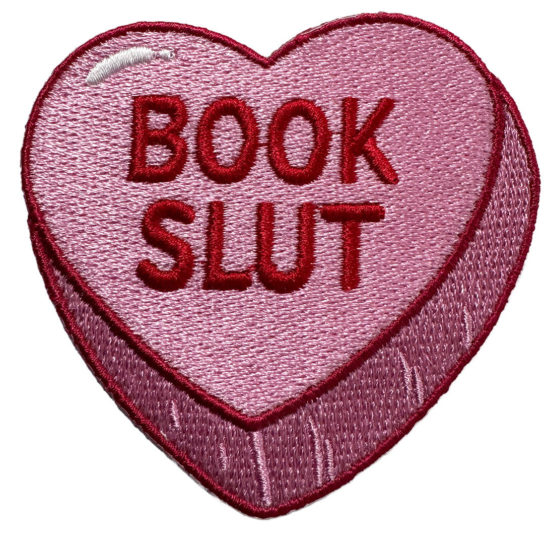 Wholesale ​Book Slut Candy Heart Patch - Shady Front