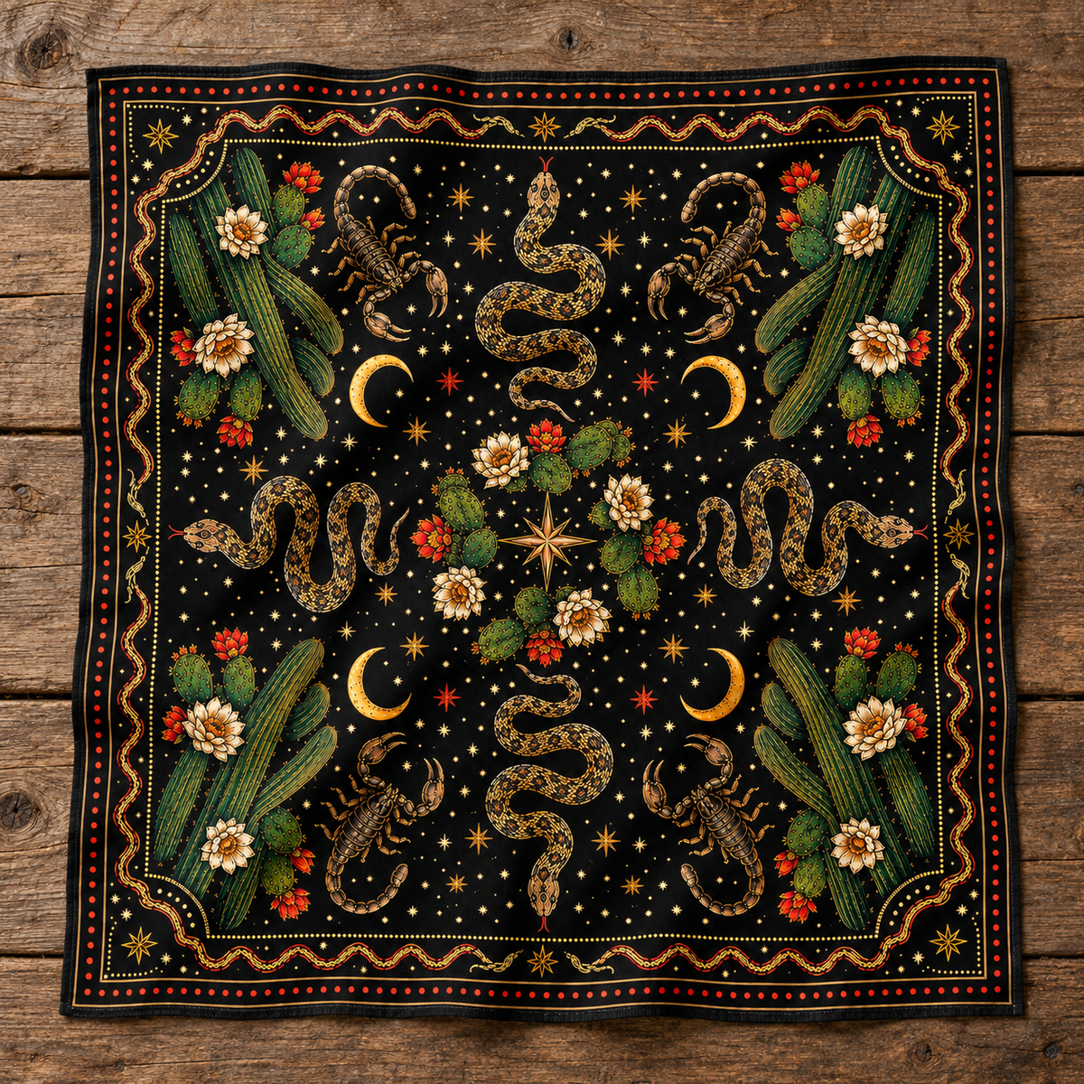 Wholesale ​Moonlit Desert Bandana - Shady Front