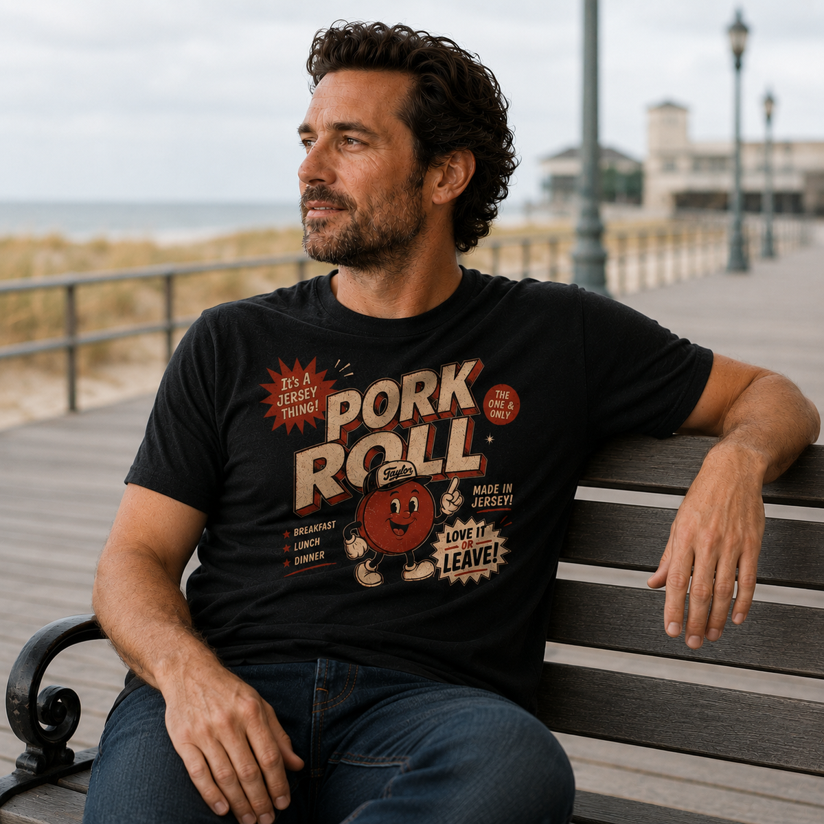 Wholesale ​Pork Roll: The One and Only T-Shirt - Shady Front