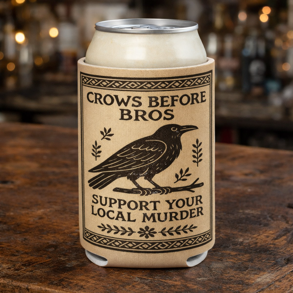 Wholesale ​Crows Before Bros Can Cooler - Shady Front