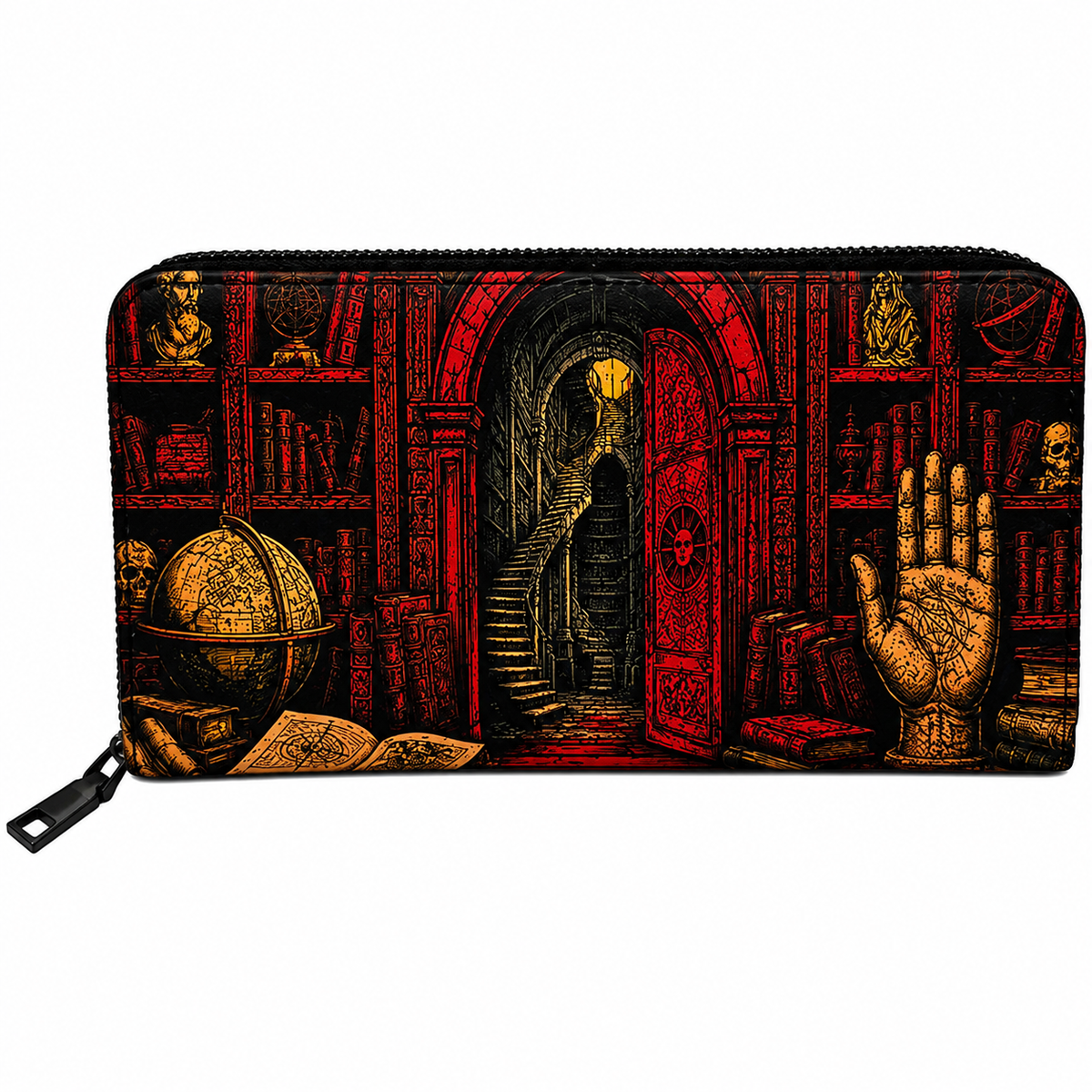 Wholesale ​Forbidden Library Clutch Wallet - Shady Front
