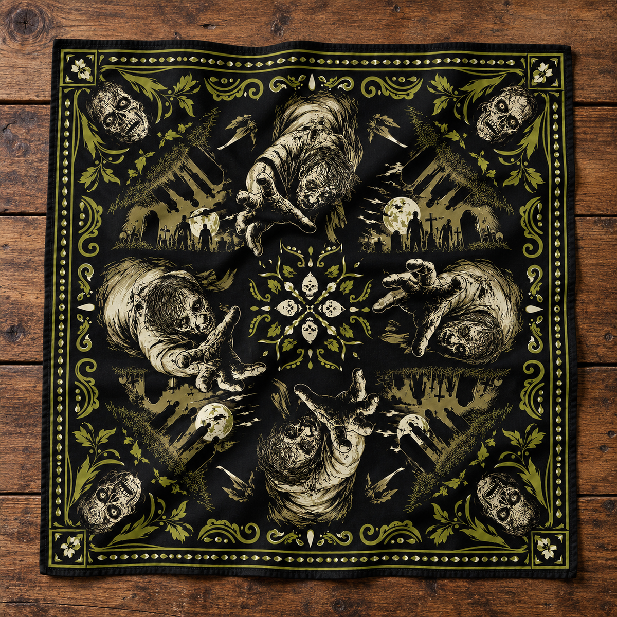 Wholesale ​The Dead Walk Bandana - Shady Front