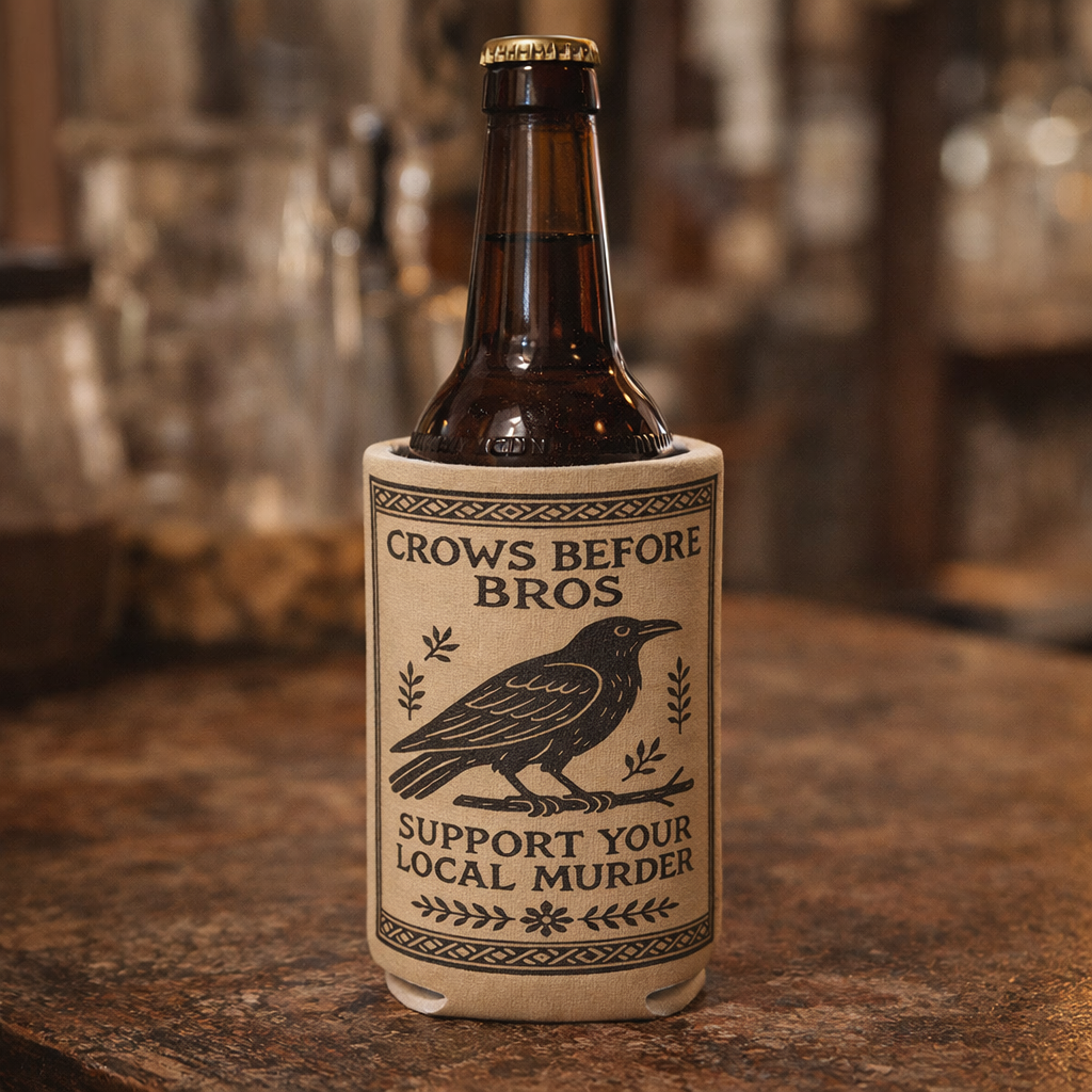 Wholesale ​Crows Before Bros Can Cooler - Shady Front