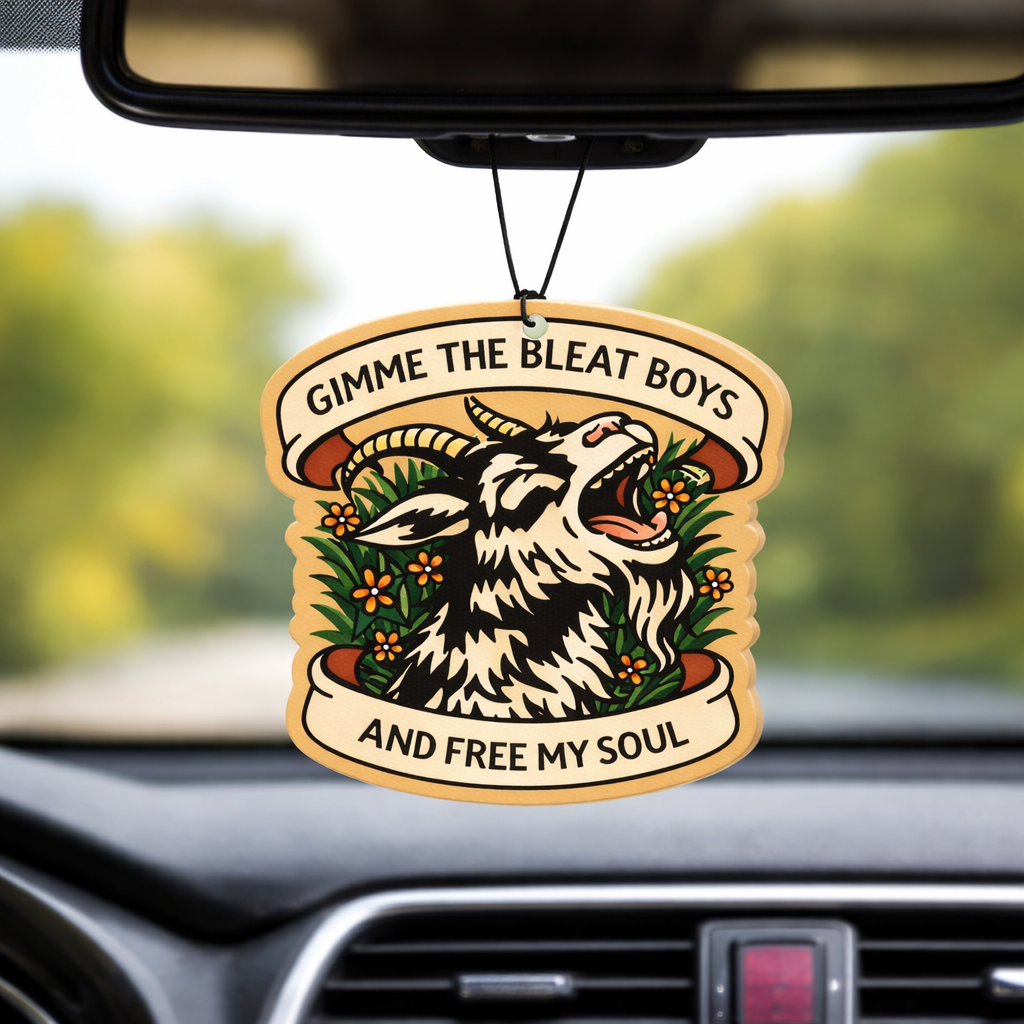 Wholesale ​Gimme the Bleat Boys and Free My Soul Air Freshener - Shady Front