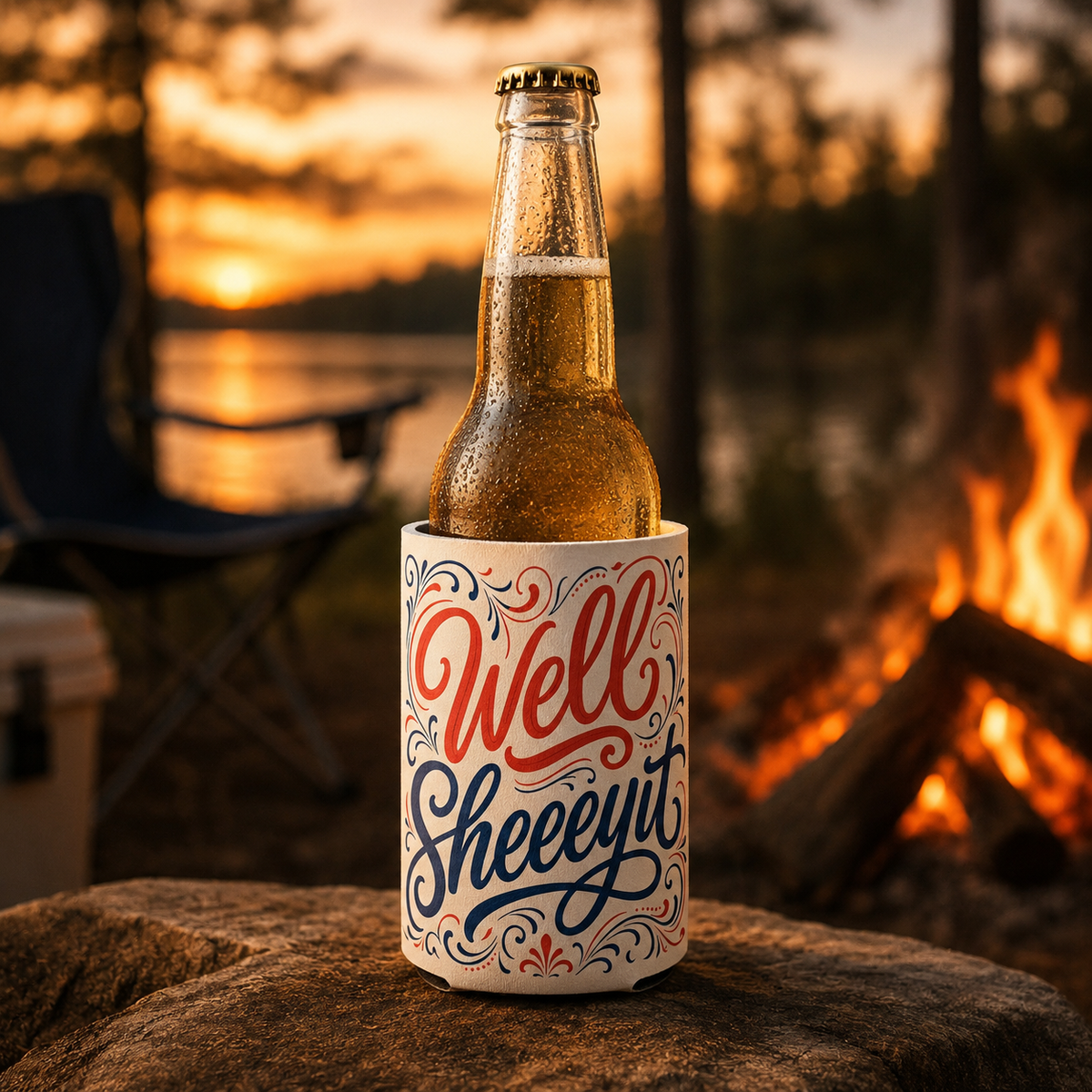 Wholesale ​Well Sheeeyit Can Cooler - Shady Front