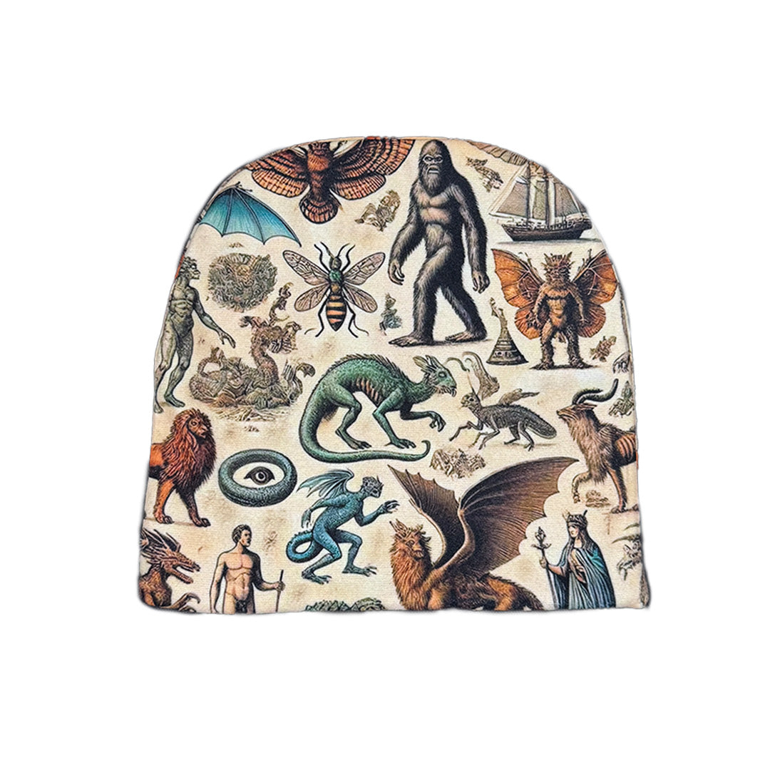 Wholesale ​Cryptids and Mythological Creatures Beanie - Shady Front