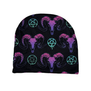 Wholesale ​Goat Skulls and Pentacles Beanie - Shady Front