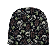 Wholesale ​Coffins and Skulls Beanie - Shady Front