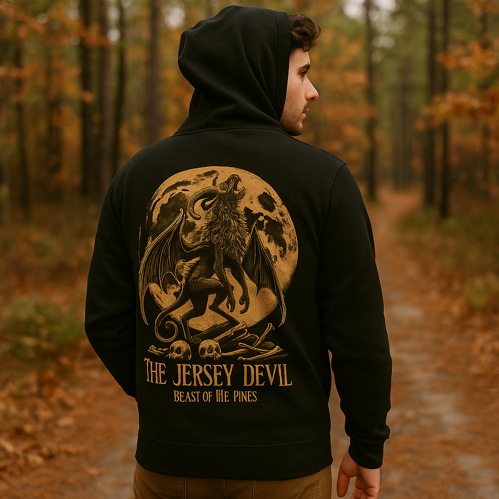 Wholesale ​Jersey Devil Beast of the Pines Zip Up Hoodie - Shady Front
