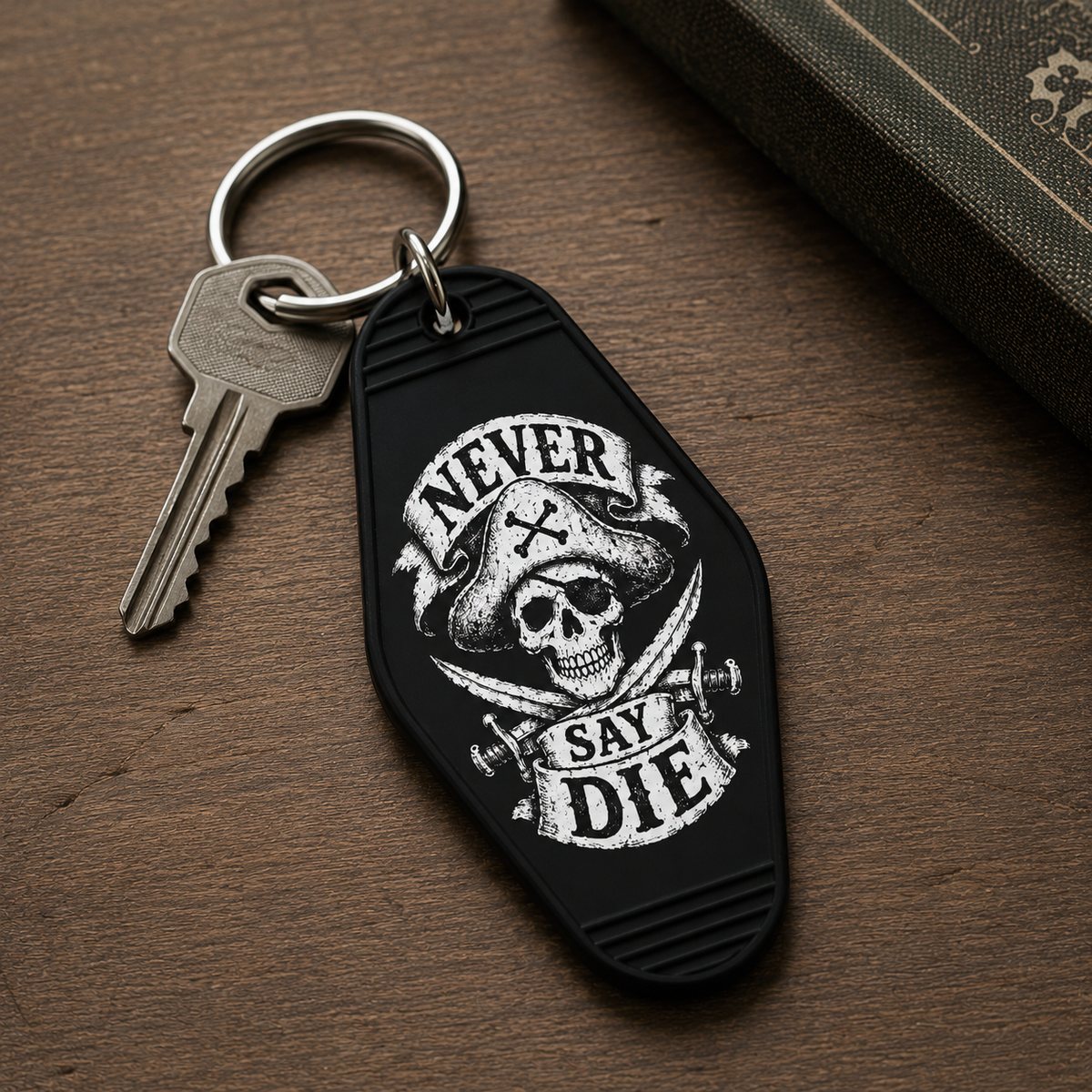 Wholesale ​Never Say Die Room Keychain - Shady Front