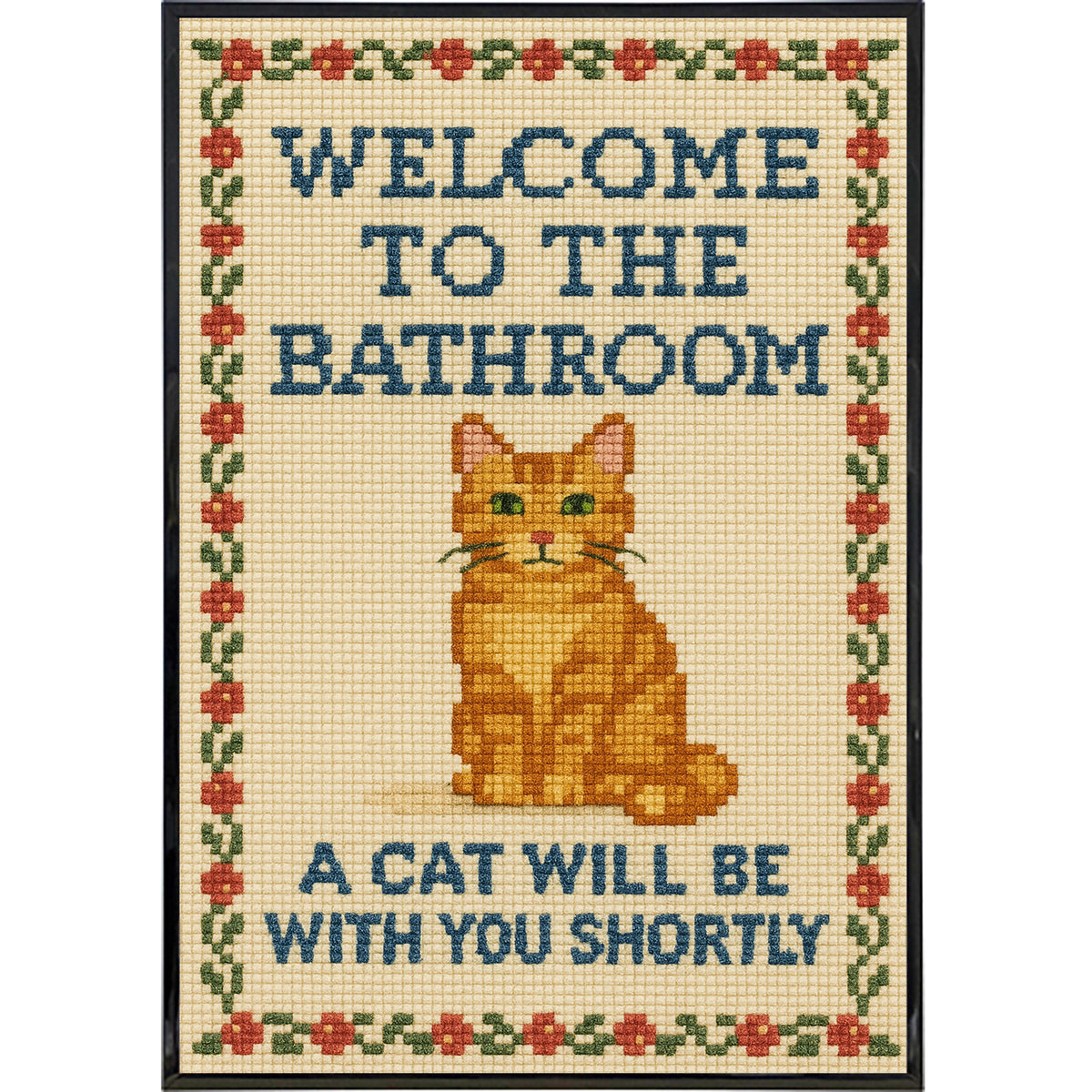 Wholesale ​A Cat Will Be With You Shortly Poster Print - Shady Front