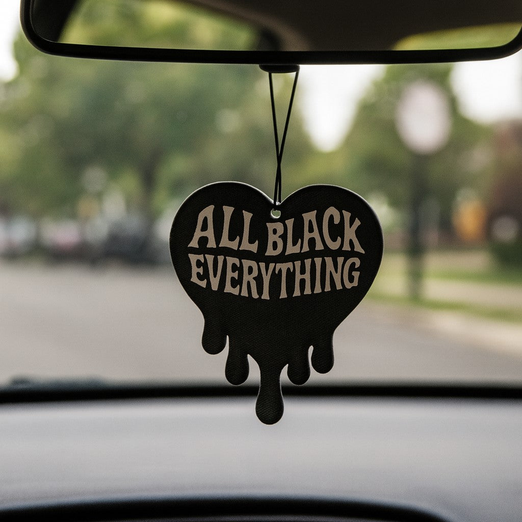 Wholesale ​All Black Everything Air Freshener - Shady Front