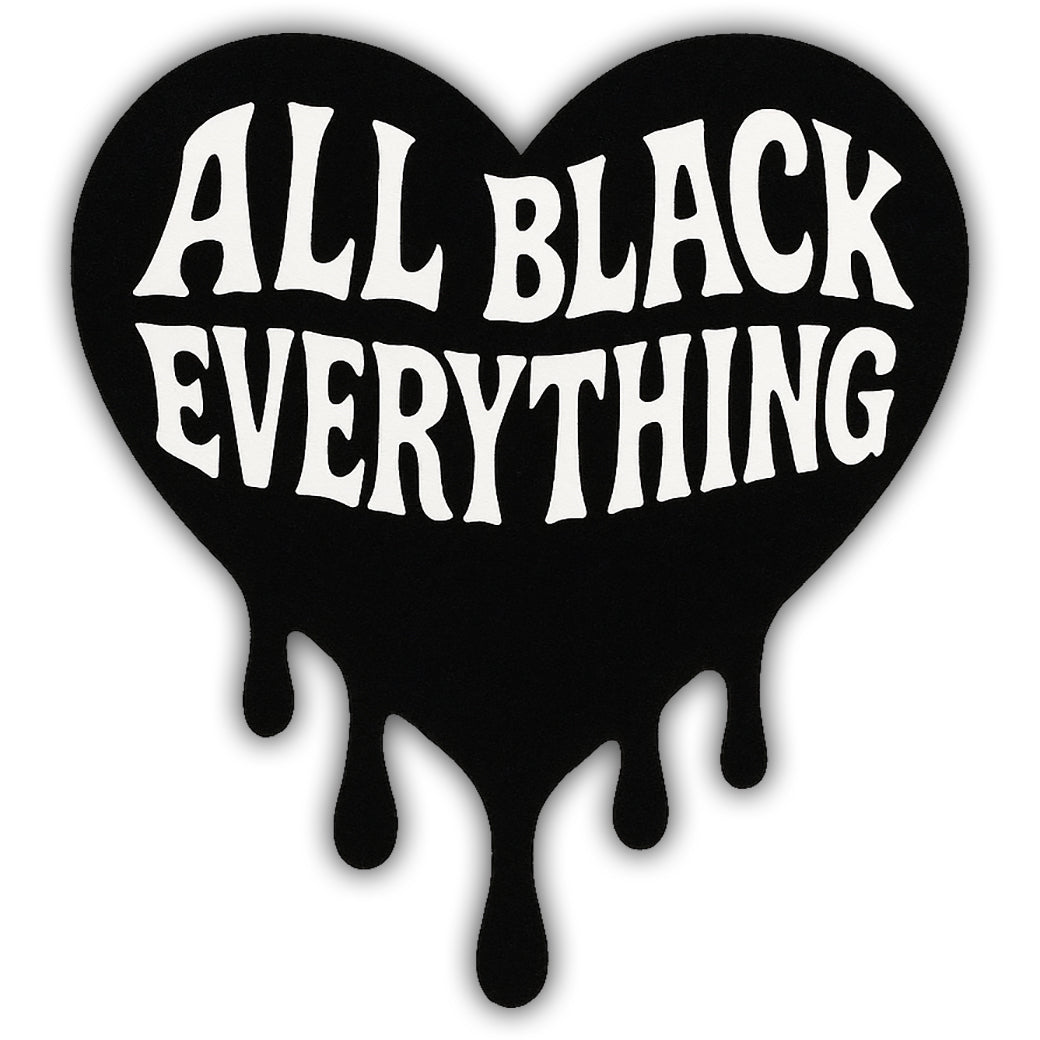 Wholesale ​All Black Everything Sticker - Shady Front