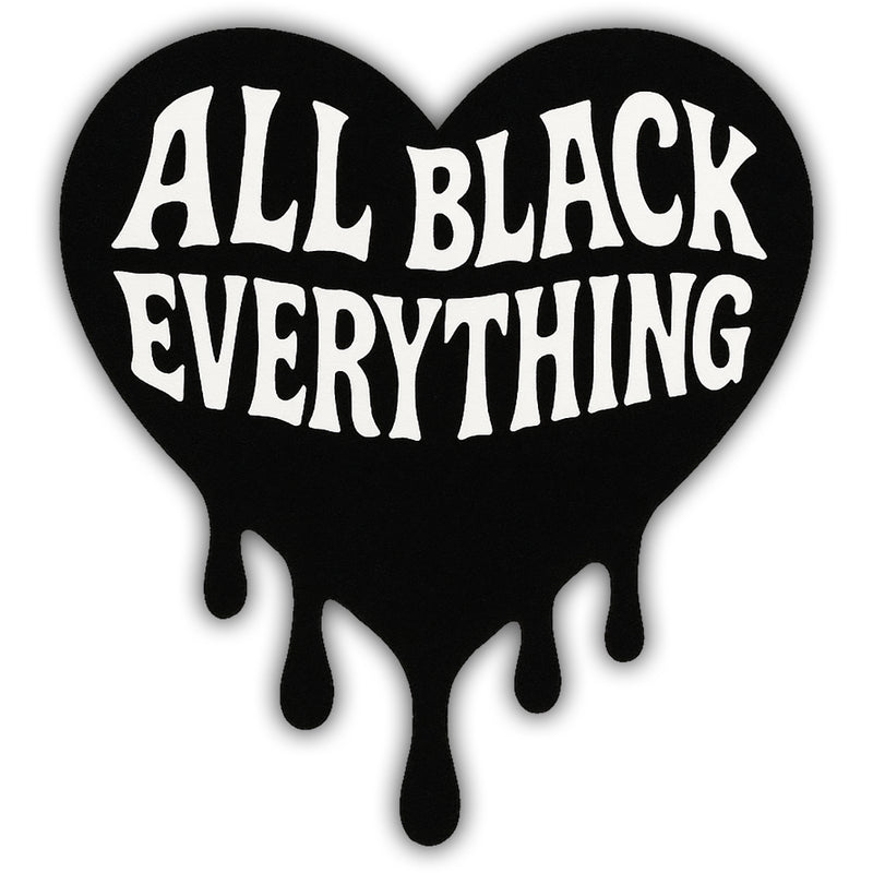 All Black Everything Sticker Wholesale Supplier - Shady Front
