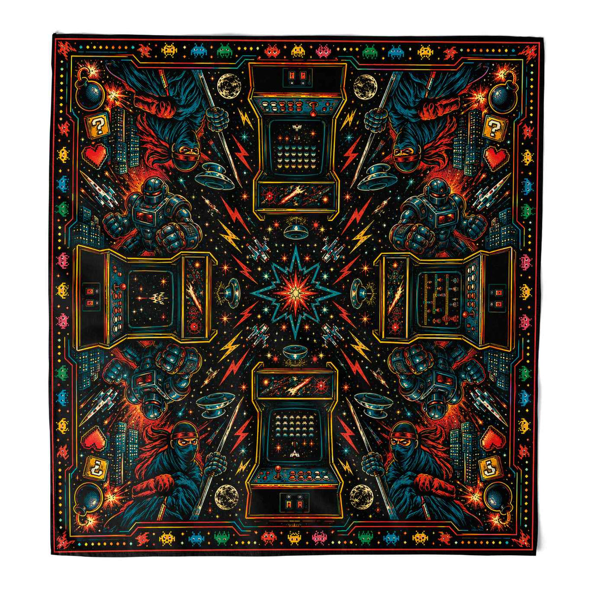 Wholesale ​Arcade after Dark Bandana - Shady Front