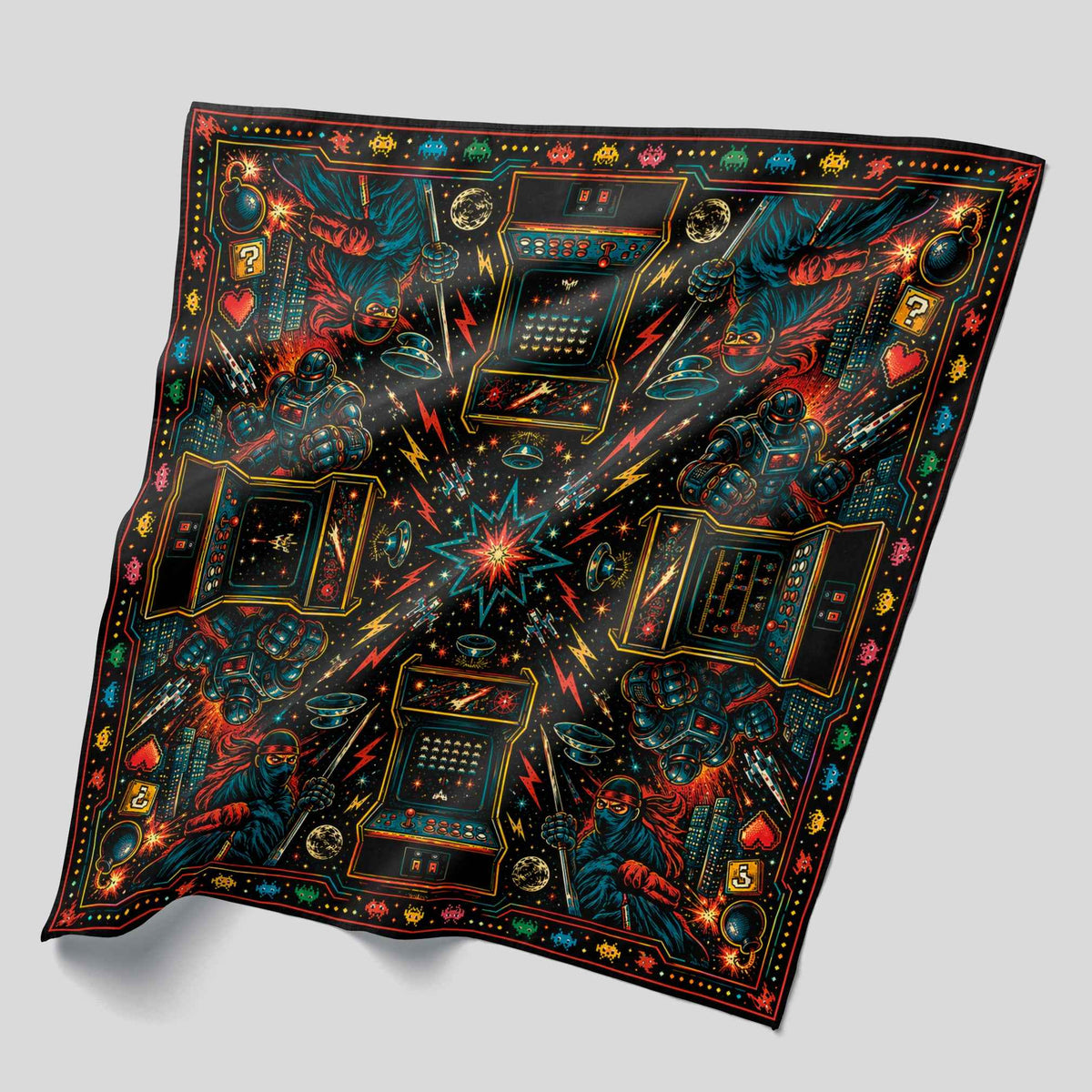 Wholesale ​Arcade after Dark Bandana - Shady Front