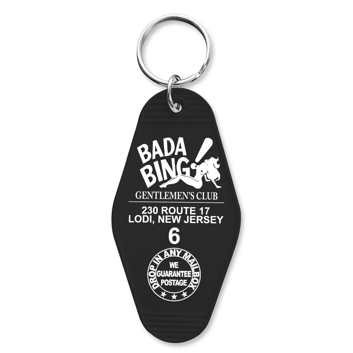Wholesale ​Bada Bing Gentlemen's Club Room Keychain - Shady Front