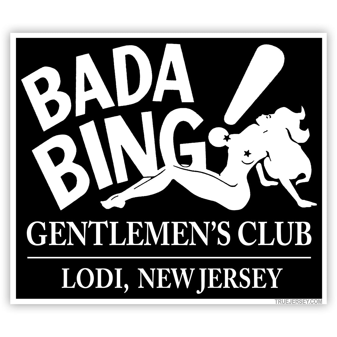 Wholesale ​Bada Bing Gentlemen's Club Flexible Magnet - Shady Front