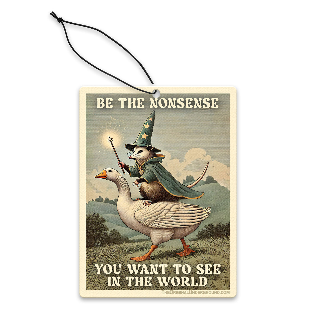 Wholesale ​Be the Nonsense You Want to See In the World Air Freshener - Shady Front