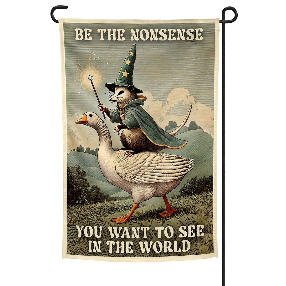 Wholesale ​Be the Nonsense You Want to See Garden Flag - Shady Front