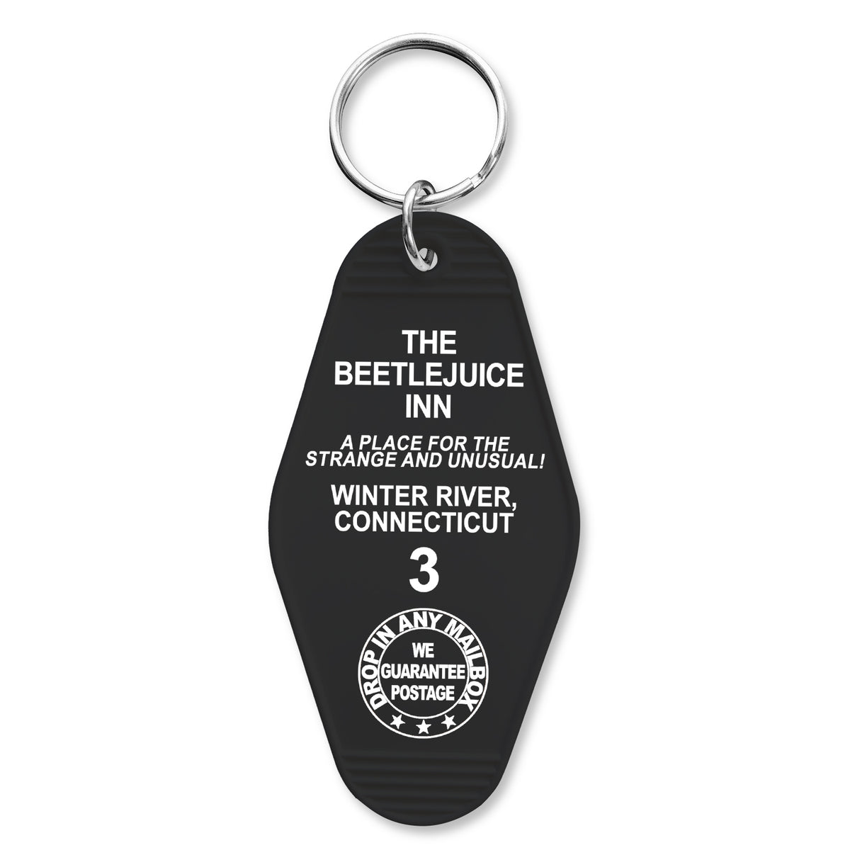 Wholesale ​Beetlejuice Inspired Room Keychain - Shady Front