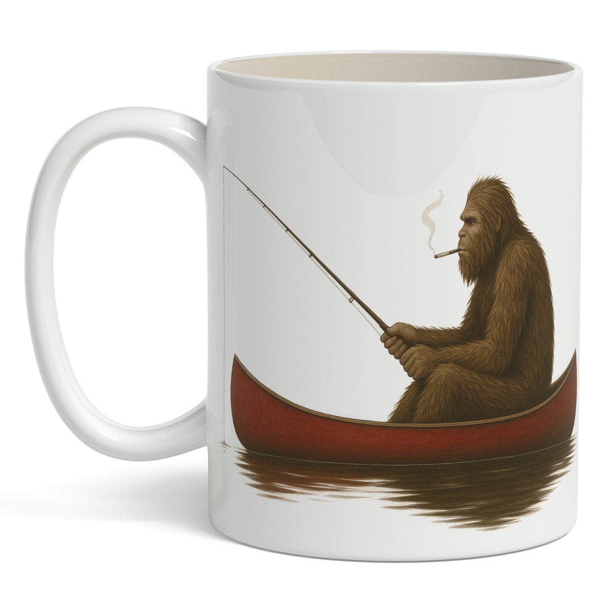 Wholesale ​Bigfoot Fishing in a Canoe Mug - Shady Front
