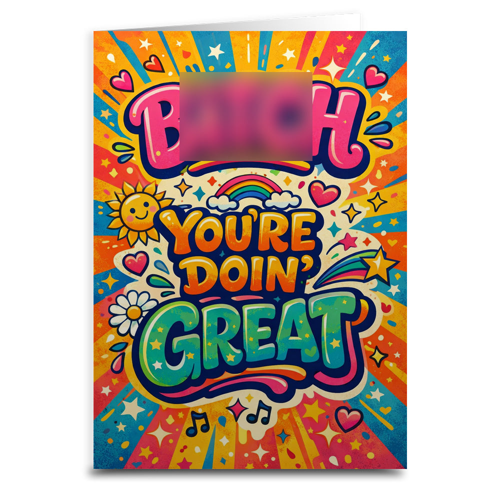 Wholesale ​B - ch You're Doin Great Card - Shady Front