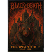 Wholesale ​Black Death European Tour Poster Print - Shady Front