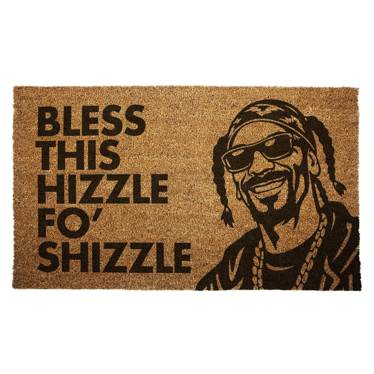 Wholesale ​Bless This Hizzle Fo Shizzle Door-Mat - Shady Front
