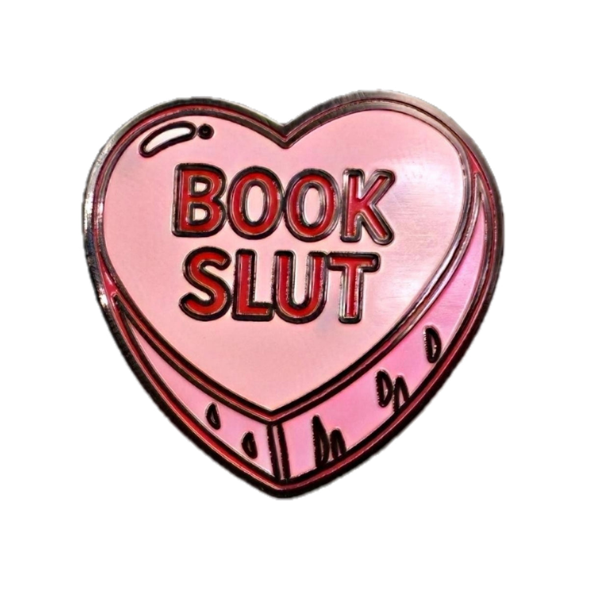 Wholesale ​Book Slut Enamel Pin - Shady Front