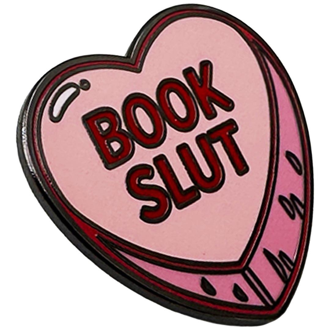 Wholesale ​Book Slut Enamel Pin - Shady Front