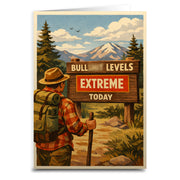 Wholesale ​Bullshit Levels Extreme Today Card - Shady Front