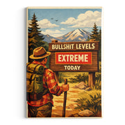 Wholesale Bullsh-t Levels Extreme Fridge Magnet - Shady Front