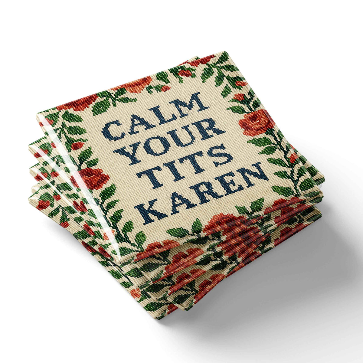 Calm Your T-ts Karen Fridge Magnet