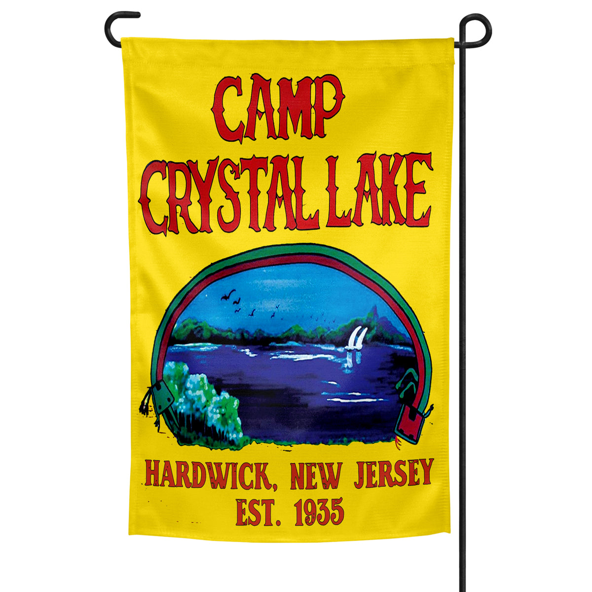 Wholesale ​Camp Crystal Lake Garden Flag - Shady Front