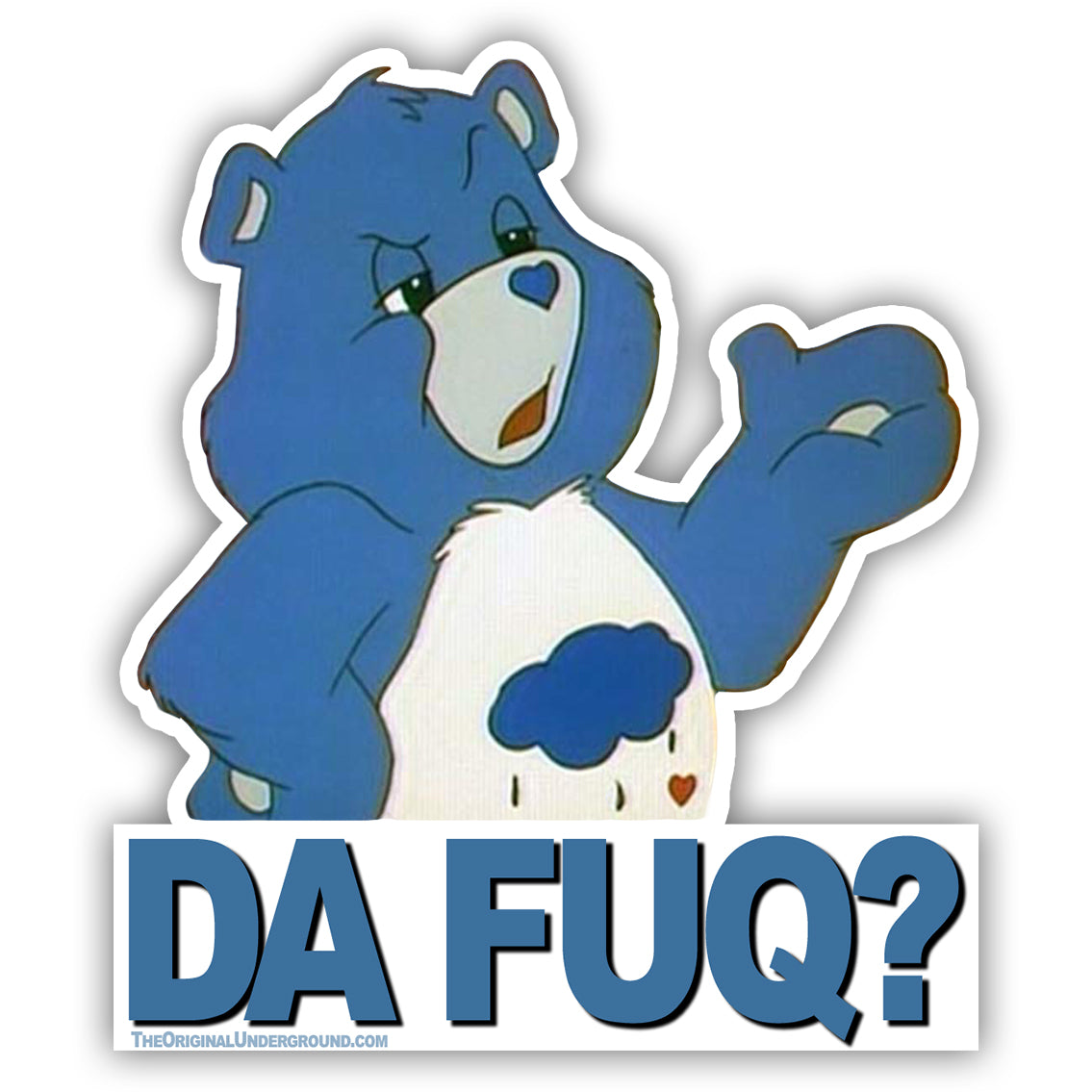 Wholesale ​Da Fuq Sticker - Shady Front