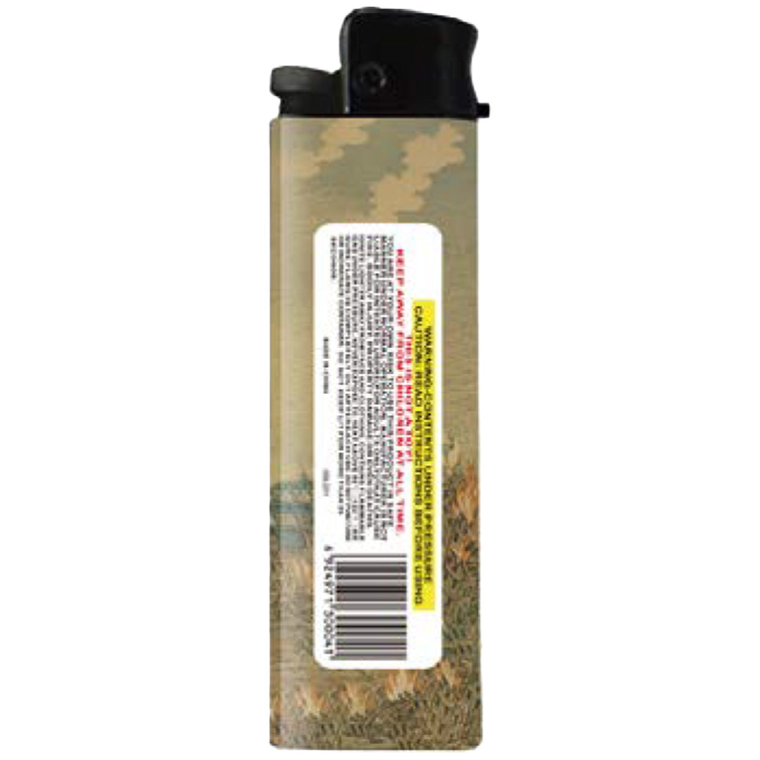 Wholesale ​Cat Destroying City Ukiyo-E Lighter - Shady Front